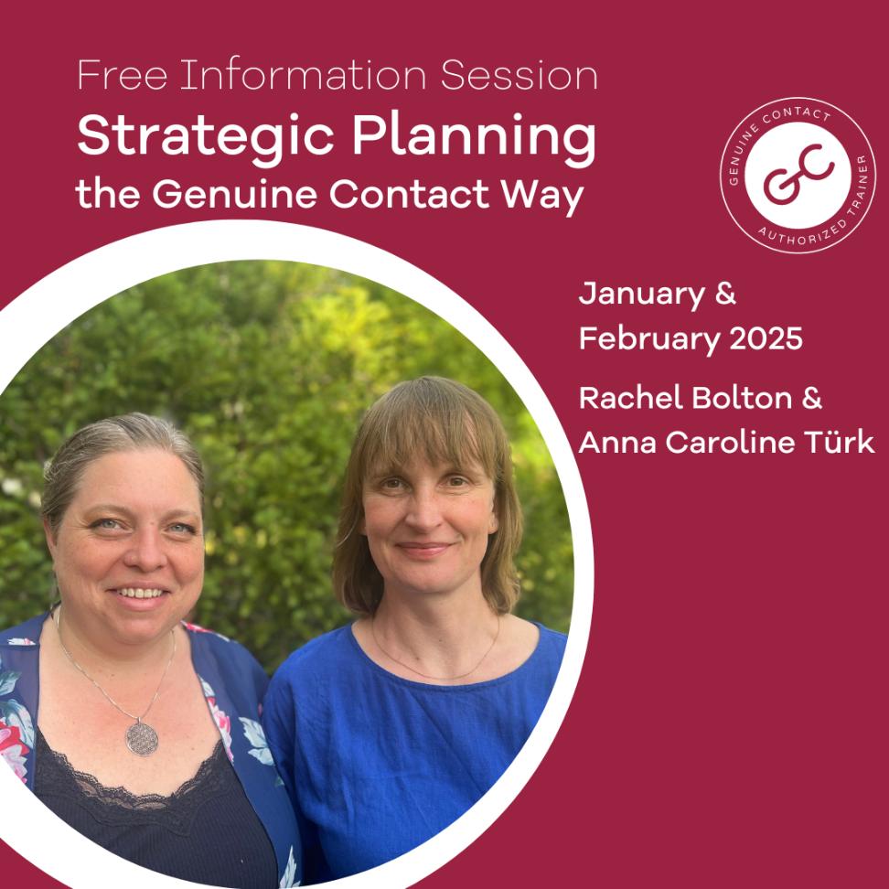 Info Session: Strategic Planning the Genuine Contact Way